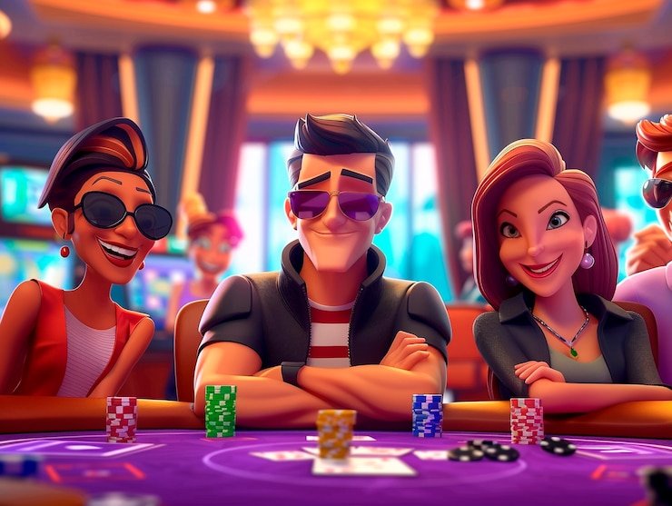 Antarmuka aplikasi vios4d menampilkan menu beranda dengan akses ke kasino langsung, slot, sportsbook, dan esports